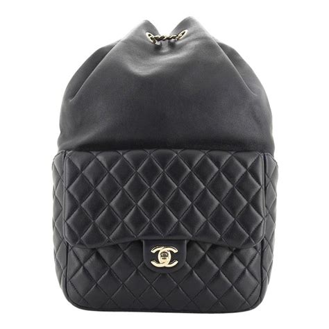 chanel seoul backpack small|chanel black and white handbags.